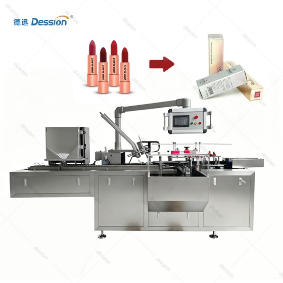 Automatic Cartoning Machine for Lipsticks & Cosmetic Tubes